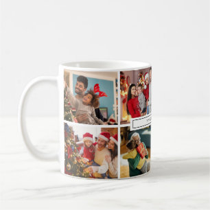 Fotomontage Familienname Modern Kaffeetasse