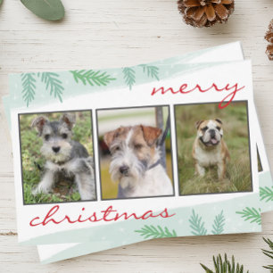 Fotomontage Frohe Weihnachten