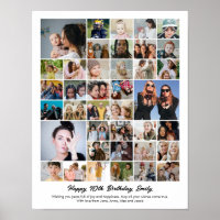 Fotomontage Personalisiertes Geburtstagsgeschenk