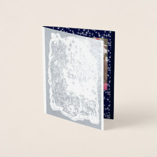 FotoNativity WELTFRIEDEN-Folie Weihnachtskarte Folienkarte