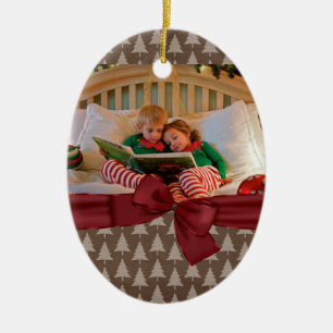 Fotoovalverzierung Keramik Ornament