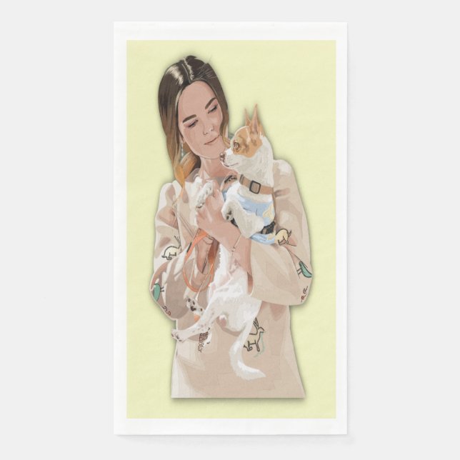 Fotopersonalisieren hinzufügen serviette (Vorderseite)