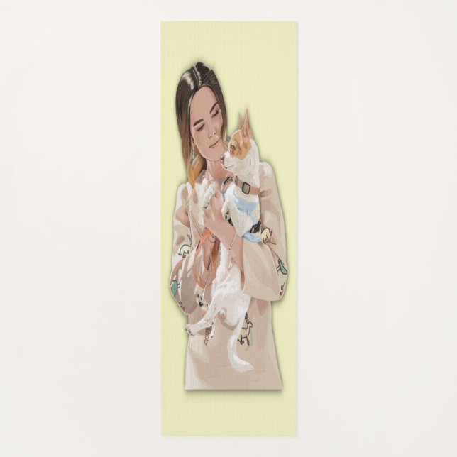 Fotopersonalisieren hinzufügen yogamatte (Vorderseite)