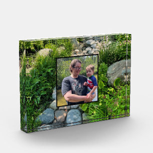 Fotoplatte für Naturkalkstein Fotoblock