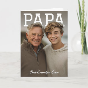 FotoPop Papa Bester Opa Aller Zeiten Foto Karte