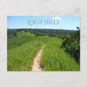 Fotorasse Von der Aussicht, Loess Hills Staat Park Postkarte