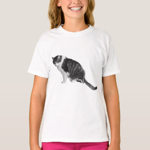 Fotorealistische Katzenpose-Shirt hebt subtile All T-Shirt