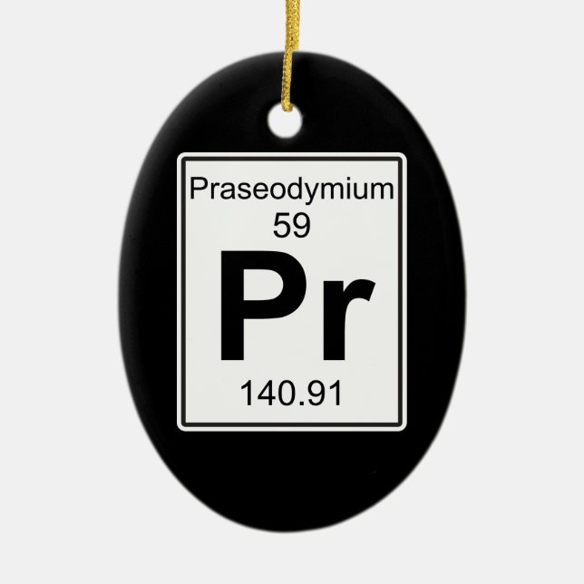 Fotorezeptor - Praseodymium Keramikornament (Vorne)