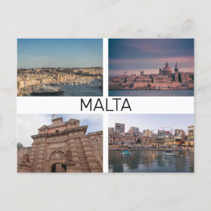Fotos aus Malta Postkarte