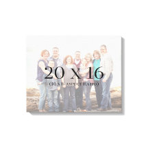 Fotos der Familie 20x16 - VORLAGE