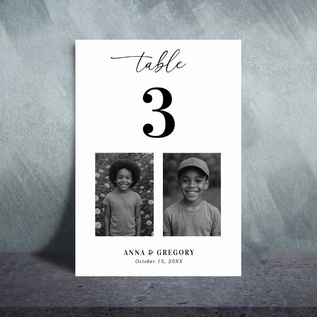 Fotos der Kindheit Tischnummer 3 Hochzeiten (Von Creator hochgeladen)