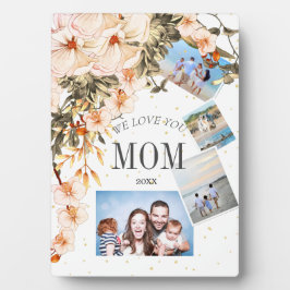 Fotos der Muttertagsfamilie Fotoplatte