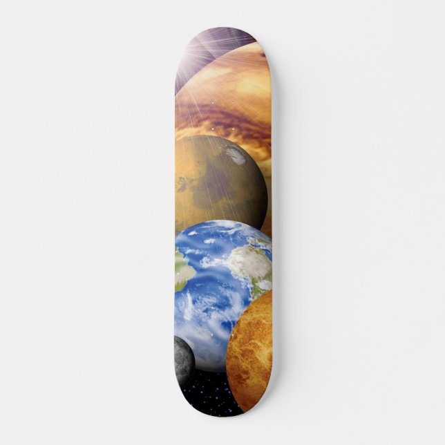 Fotos der NASA JPL-Solaranlagen Skateboard (Vorne)
