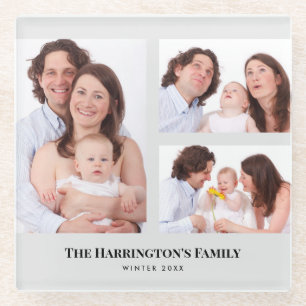 Fotos der Reihe 3 mit benutzerdefinierten Bereiche Glasuntersetzer