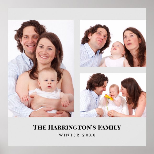 Fotos der Reihe 3 mit benutzerdefinierten Bereiche Poster (Vorne)