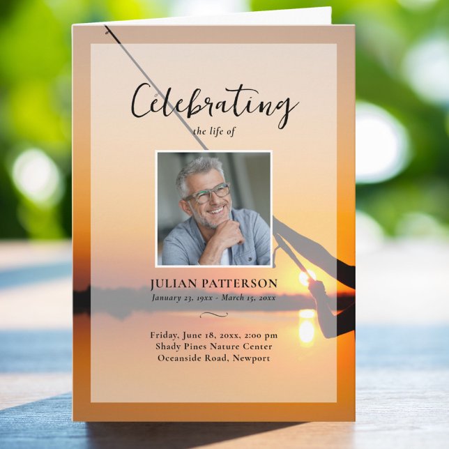 Fotos der Sonnenuntergänge fischen Feier zur Beerd Programm (Von Creator hochgeladen)