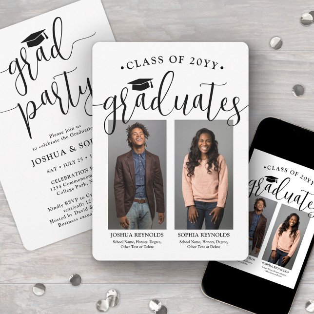 Fotos der zweiten Graduiertengruppe Einladung (Von Creator hochgeladen)