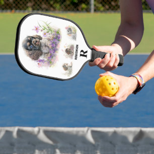 Fotos für benutzerdefinierte Unis Monogramm und Na Pickleball Schläger