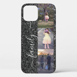 Fotos für die Familie FotoCollage Vorlage Silver B Case-Mate iPhone Hülle