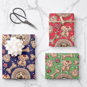 Fotos für Haustiere & Lebkuchengebäck Geschenkpapier Set