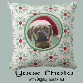 Fotos für Mama und Hunde Mama Grüne Weihnachten We Kissen