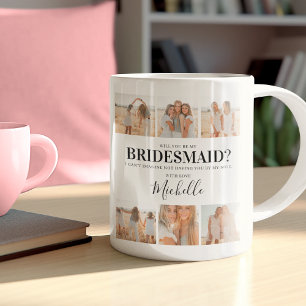 Fotos hinzufügen   Werden Sie meine Bridesmaid sei Kaffeetasse