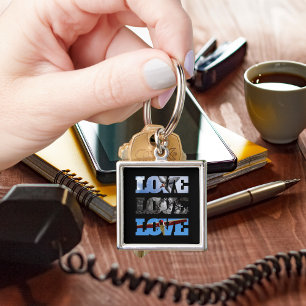 Fotos in der LIEBE, Luftfahrt zum Geburtstag Schlüsselanhänger