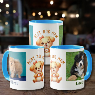 Fotos Namen Nachricht Individuell Hunde Thema Tasse