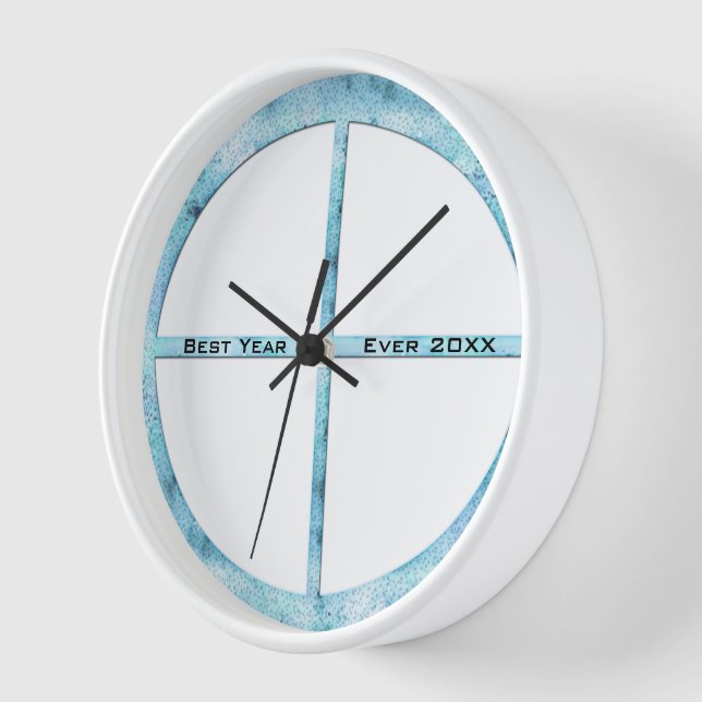 Fotos personalisierter Familienmitglieder das best Wanduhr (Winkel)