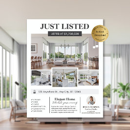 Fotos Real Anwesen Neuer Zuhause bearbeitbarer Lis Flyer