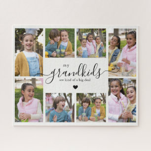 Fotos von Enkelkindern als Collage für Oma Puzzle