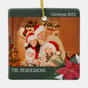 Fotos Weihnachtsschmuck Poinsettia