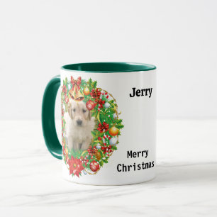 Fotos x 2 Weihnachtsgeschenk Hund Mama Kaffee Tasse