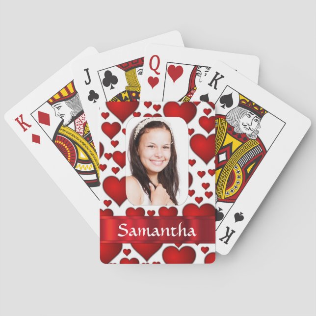 Fotoschablone Spielkarten (Rückseite)