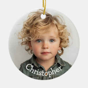 Fotoschmuck Keramik Ornament