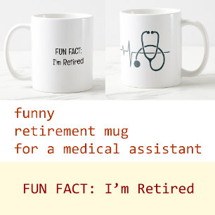 Fotospass hinzufügen Fakt, dass ich ein medizinisc Kaffeetasse