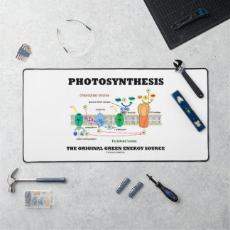Fotosynthese der ursprünglichen grünen Energiequel Schreibtischunterlage