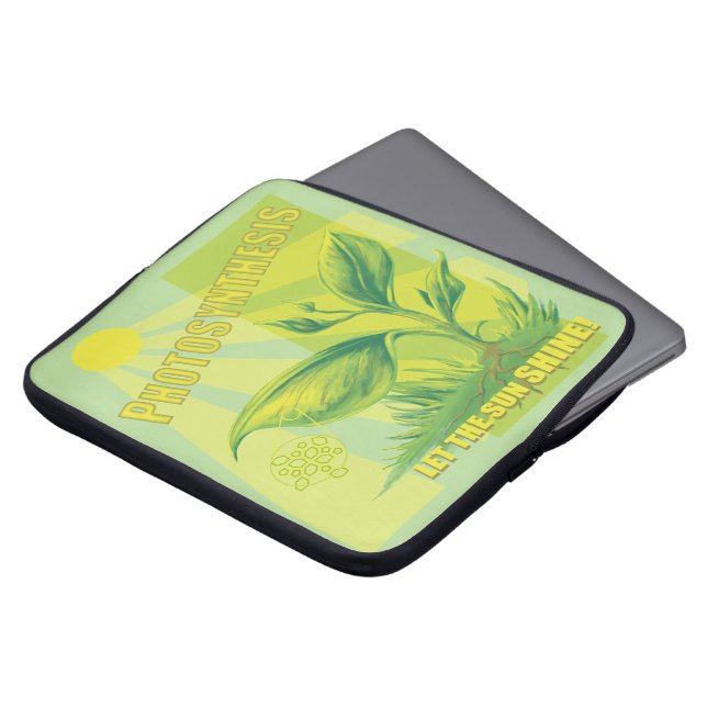 Fotosynthese Laptopschutzhülle (Vorne Oben)