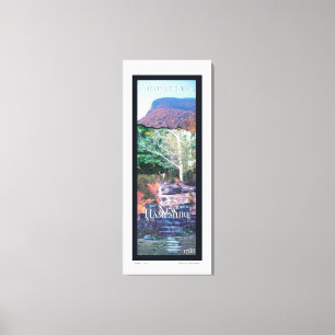 Fotoszenografisches New Hampshire Leinwanddruck