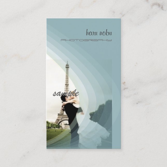 Fotovorlage, fügen Sie Ihre eigene Visitenkarte (Vorderseite)