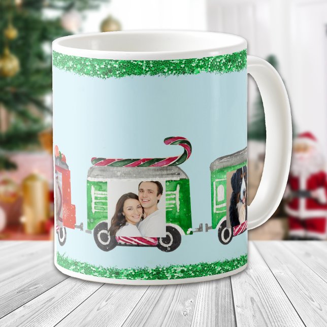 Fotovorlage für die Weihnachtszugfamilie Kaffeetasse (Von Creator hochgeladen)