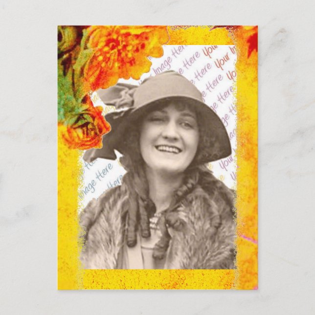 Fotovorlage "Tropengrenzen" Postkarte (Vorderseite)