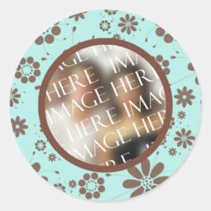 Fotovorlagenveranstaltung und Hochzeitsfeier - Ums Runder Aufkleber