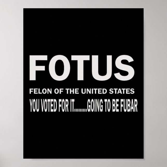 Fotus erster Verbrecher des US-Fells wird beginnen Poster (Vorne)