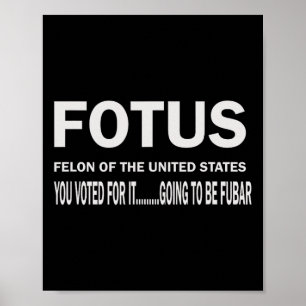 Fotus erster Verbrecher des US-Fells wird beginnen Poster