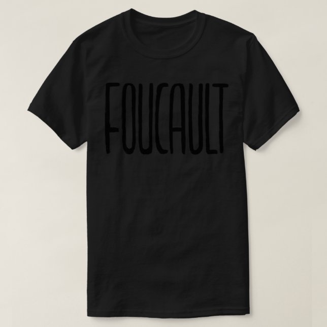 Foucault T-Shirt (Design vorne)