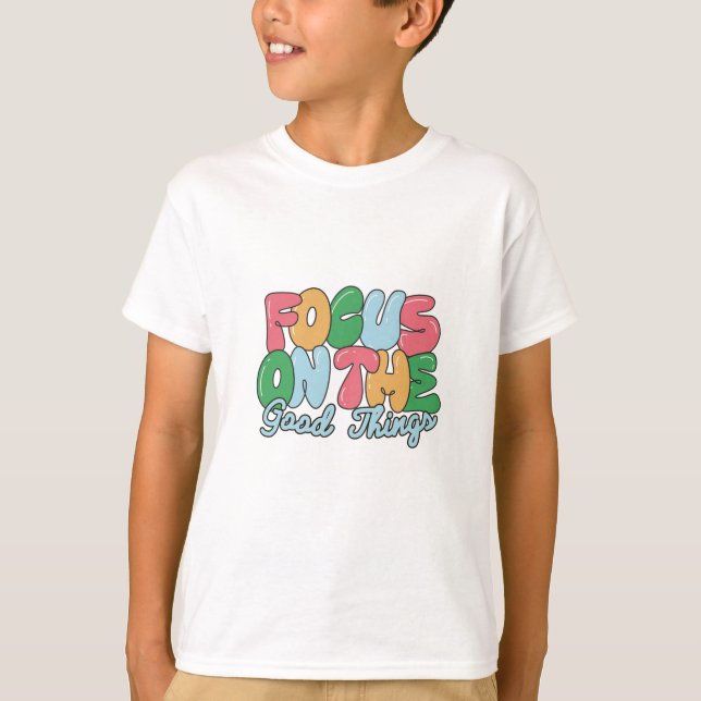 Fouce auf gute Dinge T-Shirt (Vorderseite)