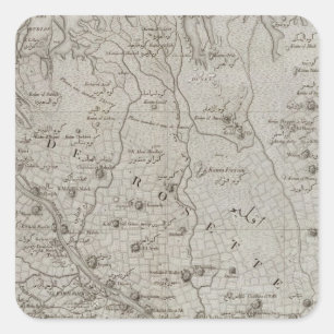 Foueh, Damanhour, Ägypten Quadratischer Aufkleber