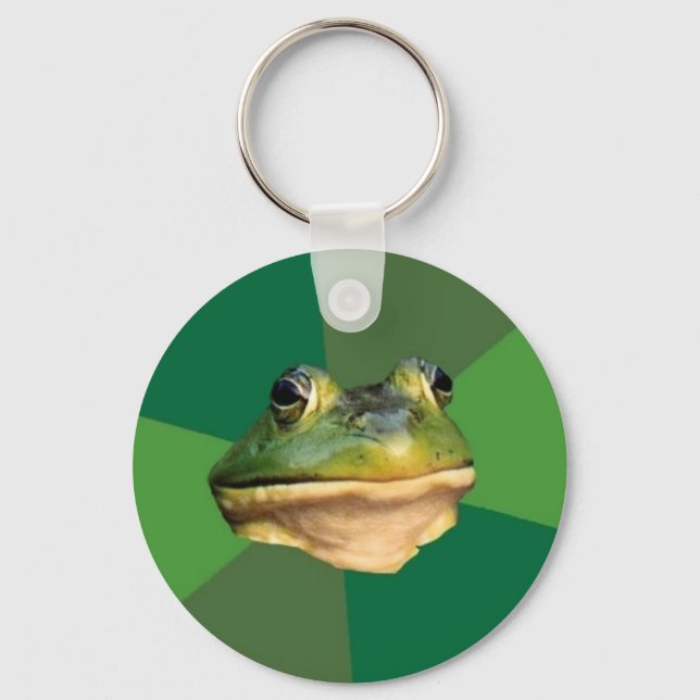 Foul bachelor frog ( key chain ) schlüsselanhänger (Vorderseite)