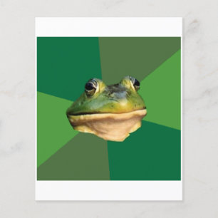 Foul Bachelor Frog Ratgeber Tiermeme Flyer